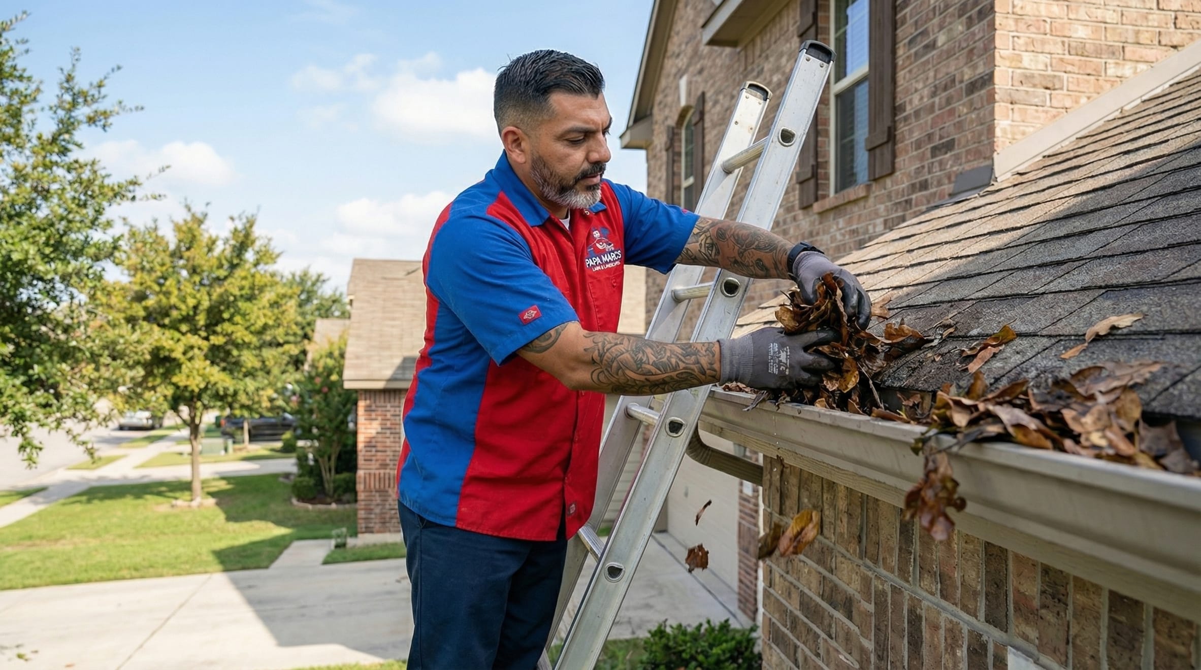 Gutter cleaning San Antonio