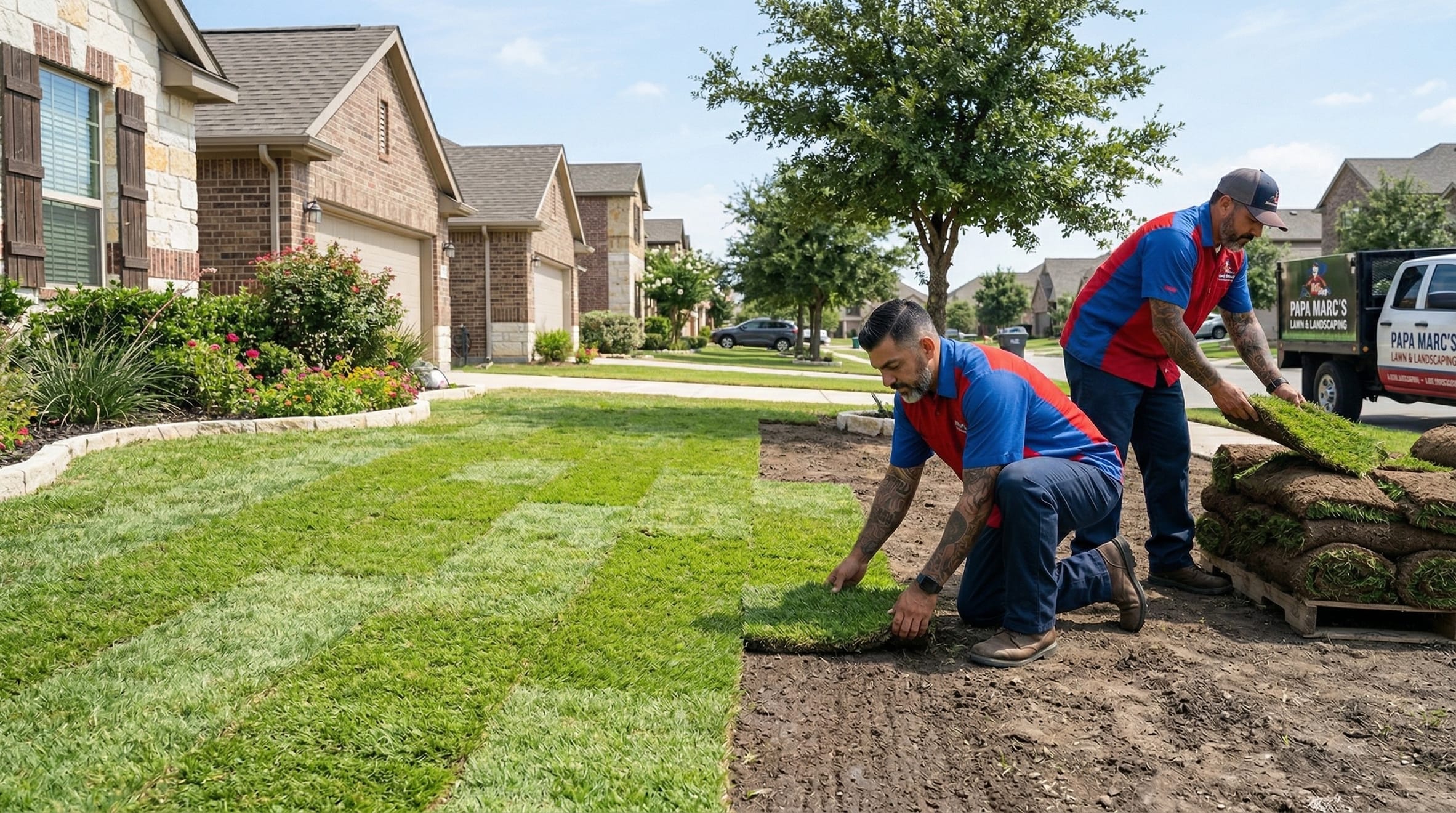 Lawn renovation San Antonio