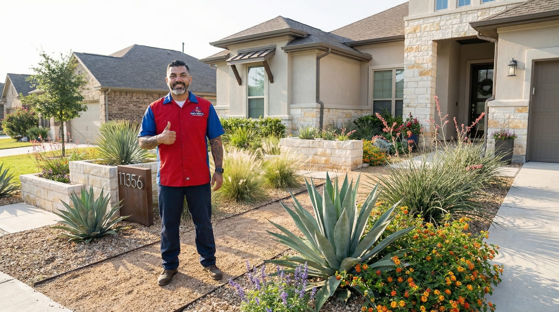 Xeriscape landscaping San Antonio
